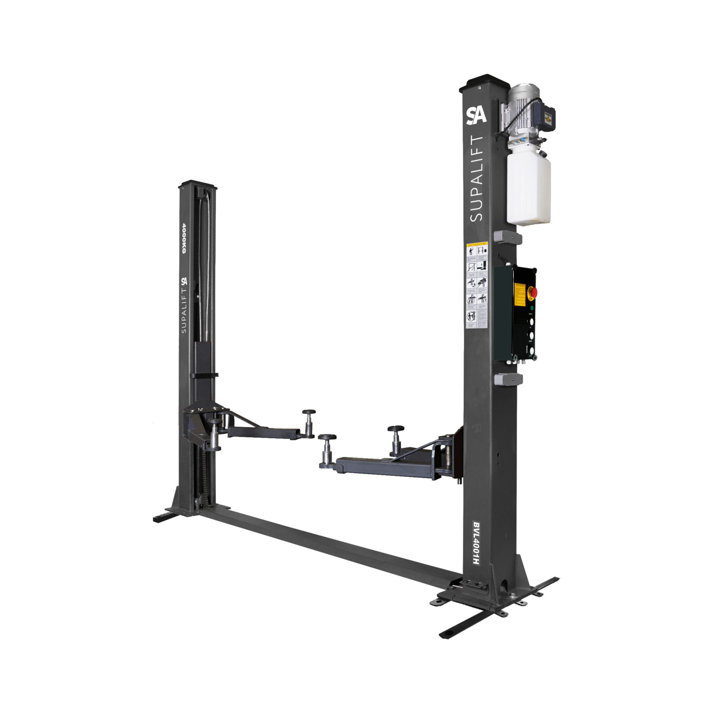 Supalift BVL4001H 2 Post Hydraulic Lift 4000KG Capacity H Frame