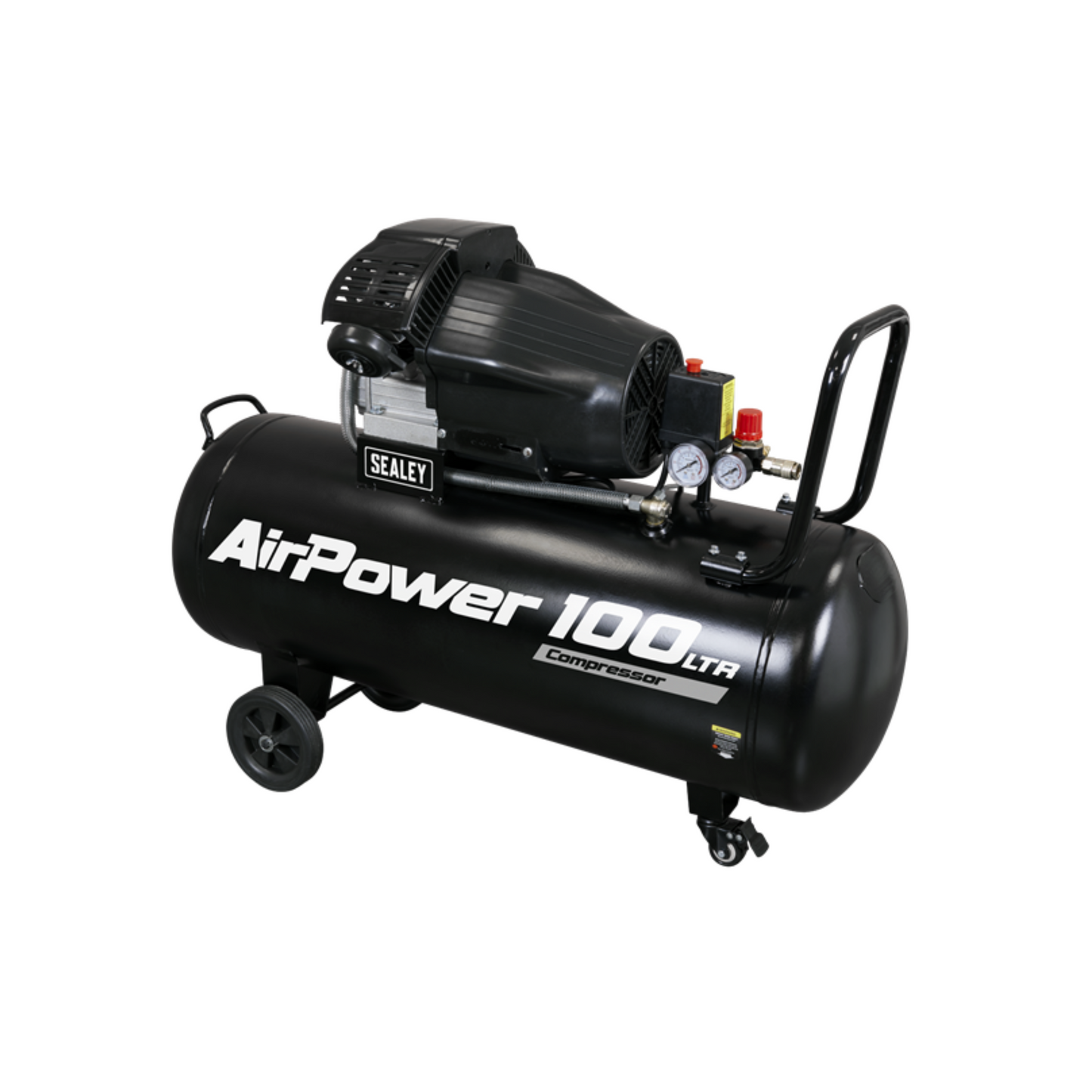 Sealey SAC10030VA 100L V-Twin Direct Drive Air Compressor 3hp