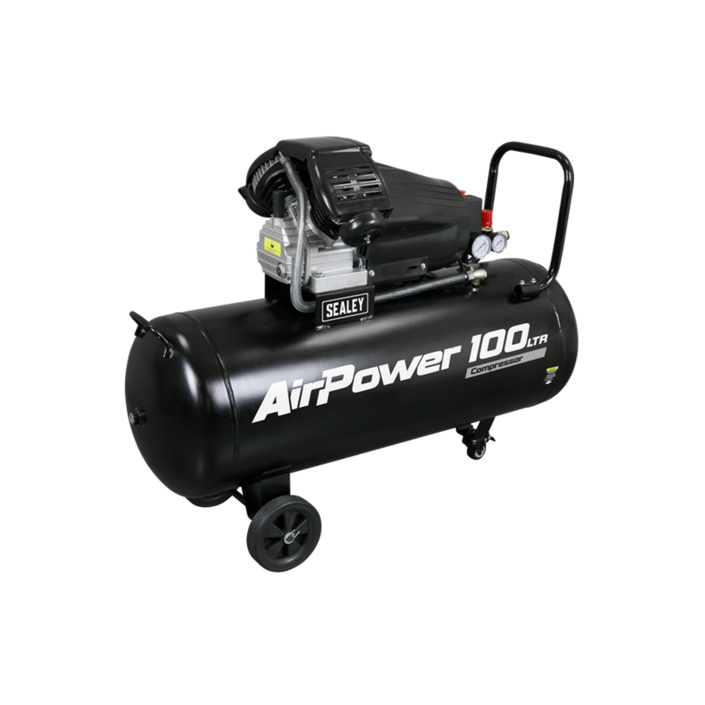 Sealey SAC10030VA 100L V-Twin Direct Drive Air Compressor 3hp
