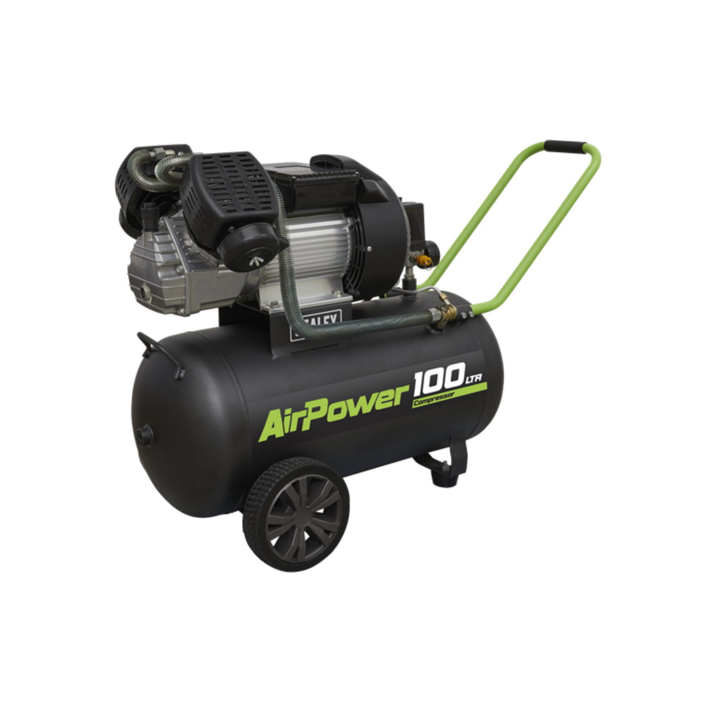 Sealey SAC10030VE 100L V-Twin Direct Drive Air Compressor 3hp