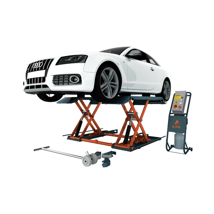 EAE MR30 Mid Rise Car Scissor Lift 3000KG Capacity