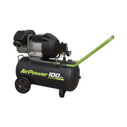 Sealey SAC10030VE 100L V-Twin Direct Drive Air Compressor 3hp